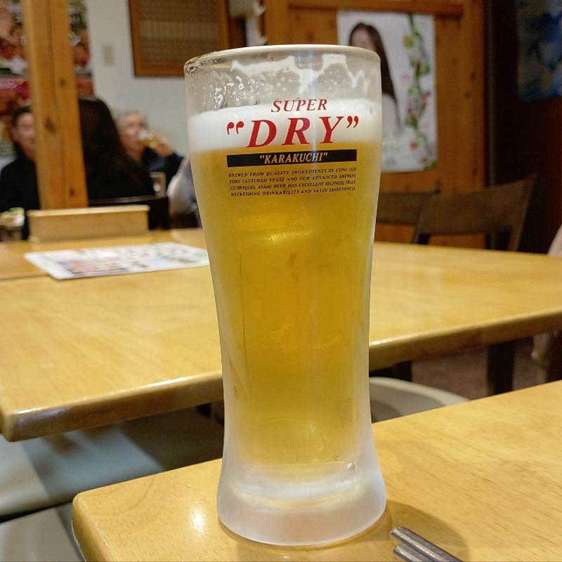 生ビール(韓国家庭料理屋 心の故郷

)
