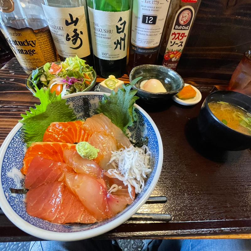 海鮮漬け丼(居酒屋peakあさの)