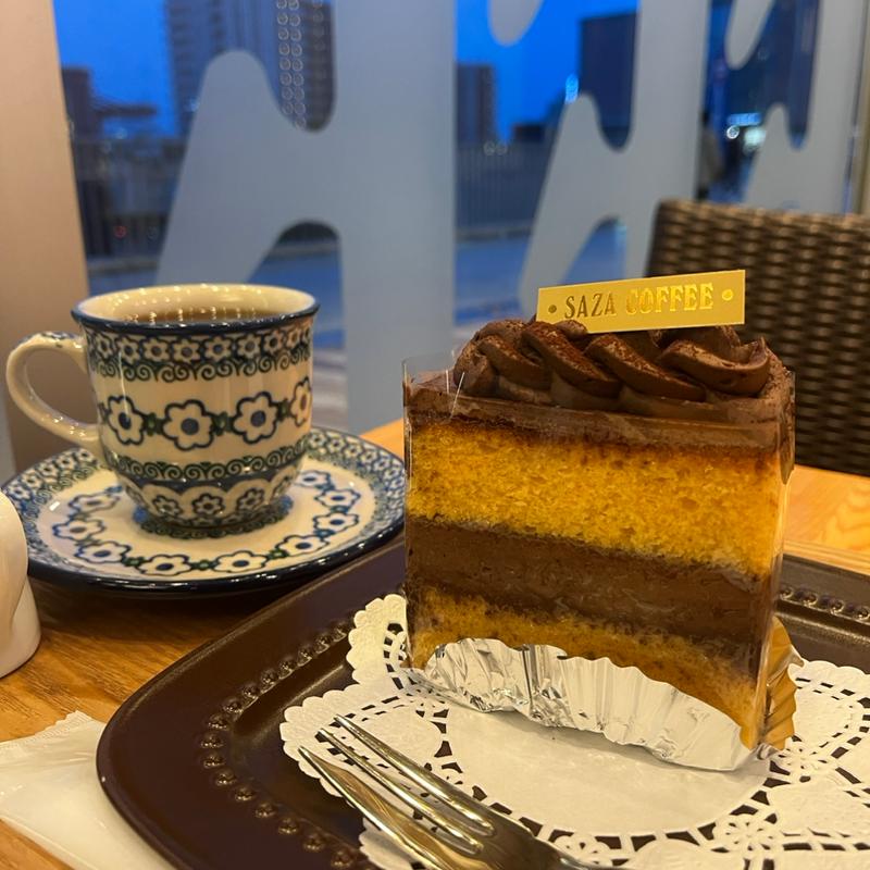 将軍珈琲カステラショート(サザコーヒー 水戸駅店 )