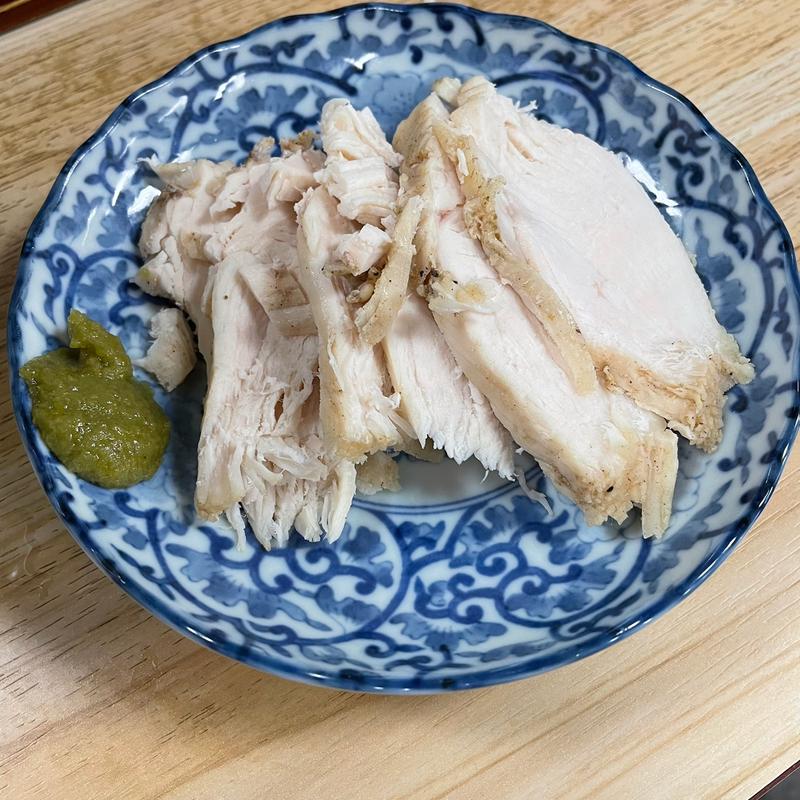 鶏ハム(大衆酒場 酒呑んで飯食って蛙之介 溝の口店)