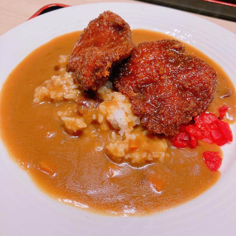 ソースかつカレー(明治亭 軽井沢店 )