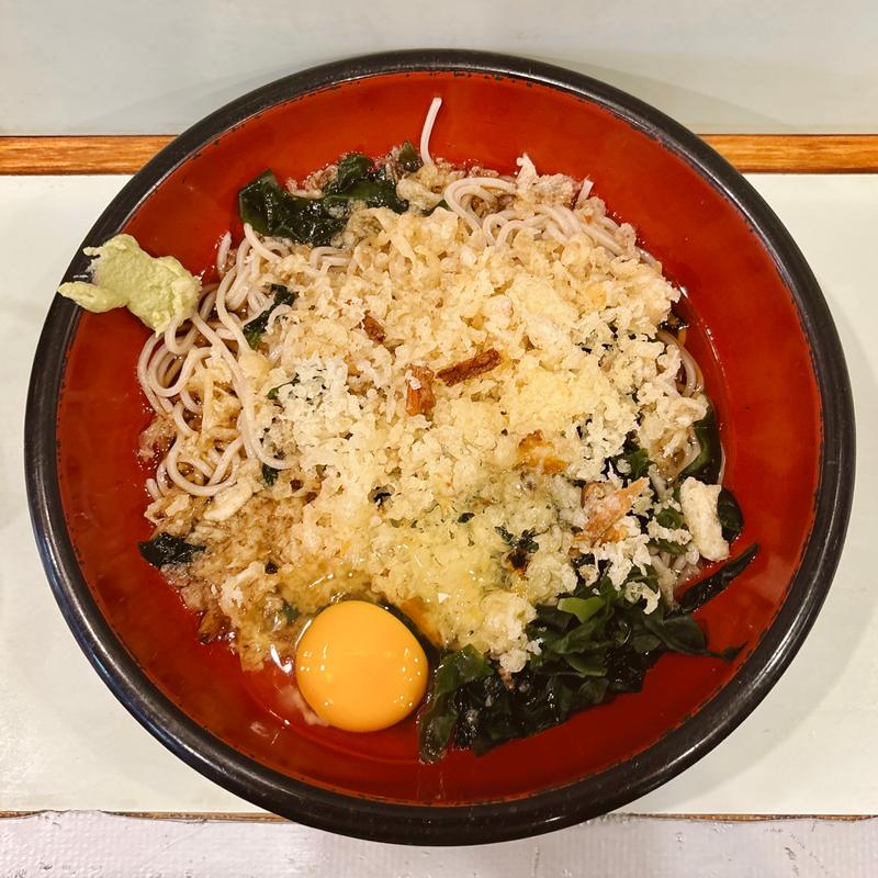 冷たぬきそば(そば うどん おくとね)