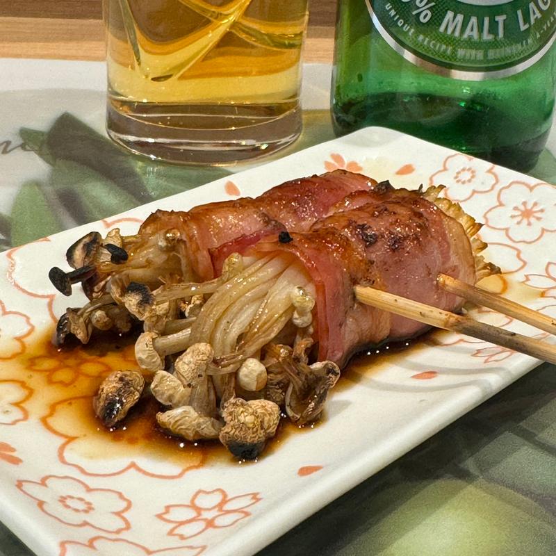 えのきベーコン(かなやまDEやきとり)