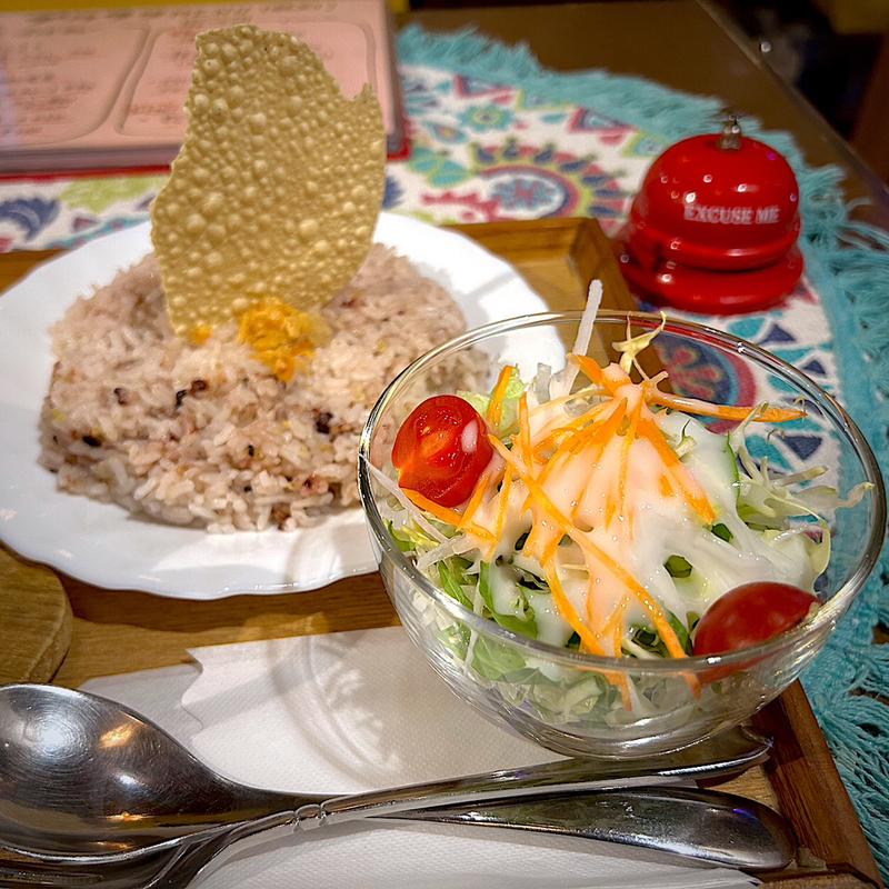 ライス・サラダセット(プルワリ)