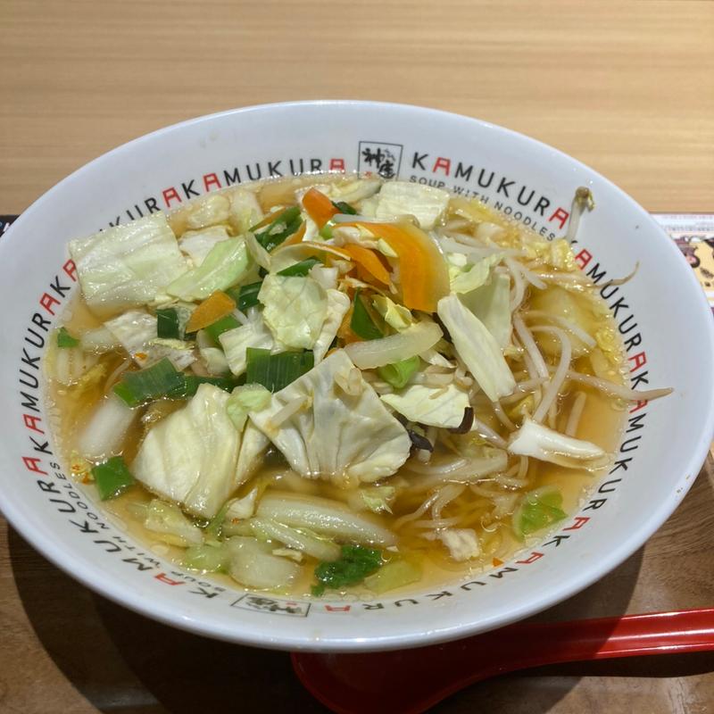 野菜いっぱいラーメン(どうとんぼり神座 関西国際空港店 )
