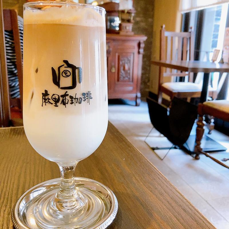 アイスカフェラテ（ランチセット）(麻里布珈琲ROSTER紙屋町店)