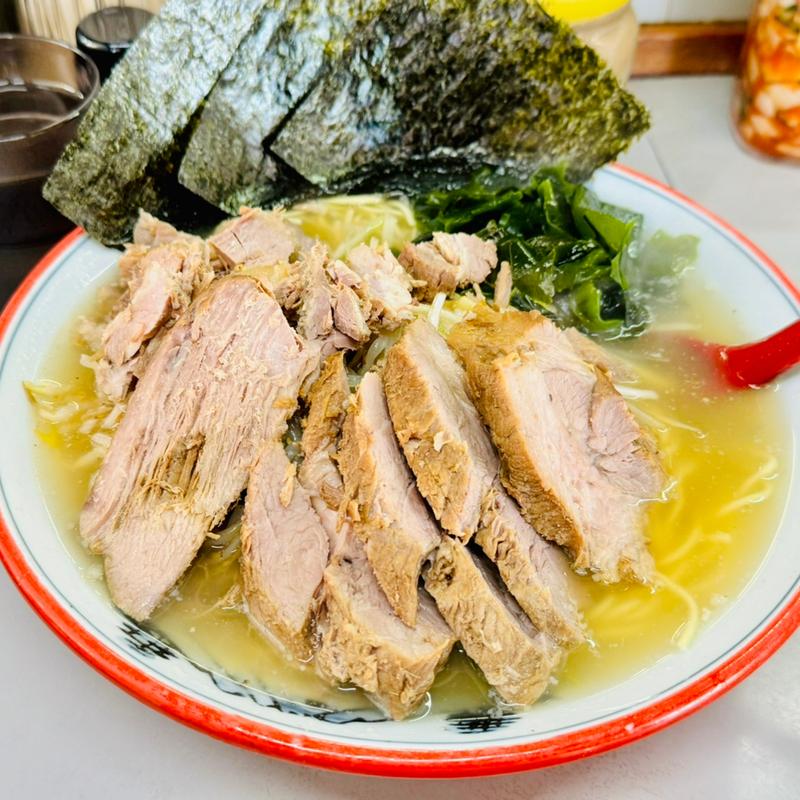 サービスラーメン＋チャーシュー＋ネギ＋もやし(ラーメンショップ 122号騎西店)