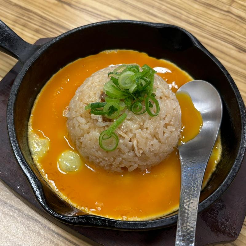 鉄板チャーハン(味八食堂 松永店)