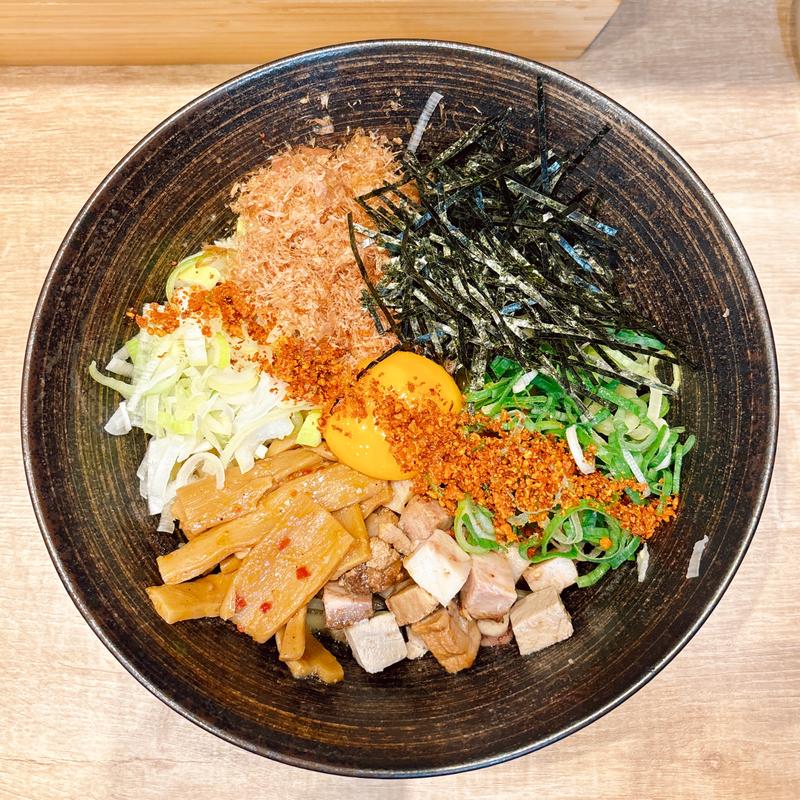 まぜそば(麺200g)(九段下 中路)