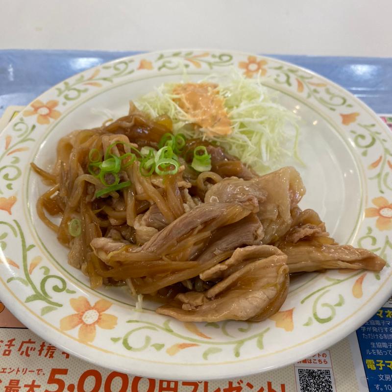 豚肉のしょうが焼き(ビッグさんど)