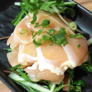 鶏さしみーと（ムネ）(博多 かわ屋 大井町店)