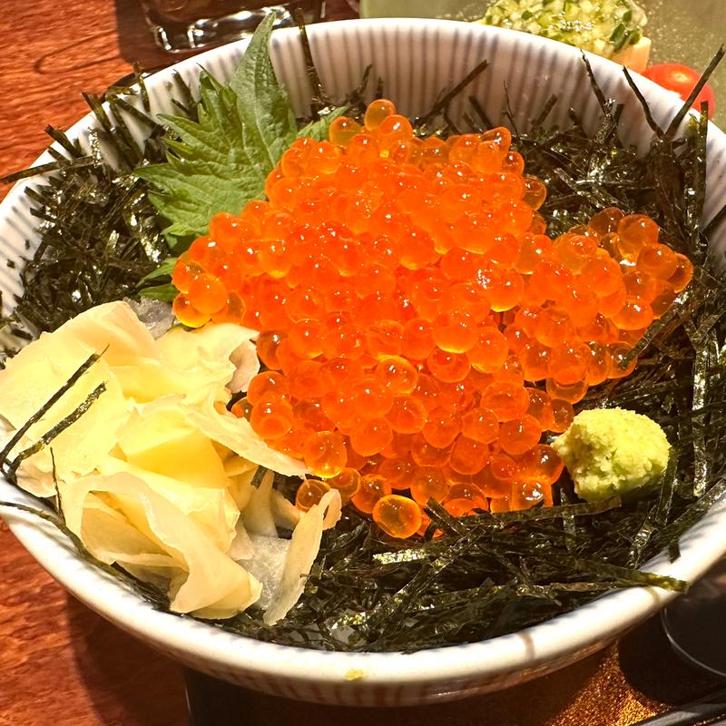 漬けいくら丼(四季の味 さくれ )