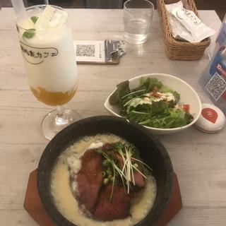 背徳の石焼ギルティライス(Cafe&Bar 路地裏カフェ千葉店)