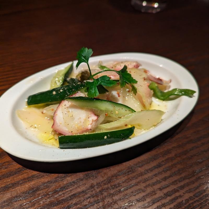 タコのマリネ(Meson del Puerto【メソンデルプエルト】)