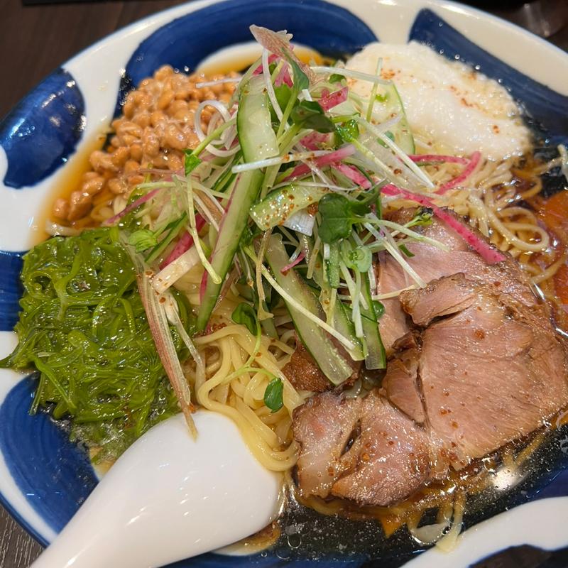 3種冷やしラーメン(がんこやラーメン)