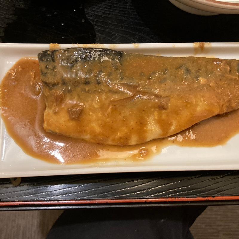 鯖味噌煮(味工房 さくら亭)