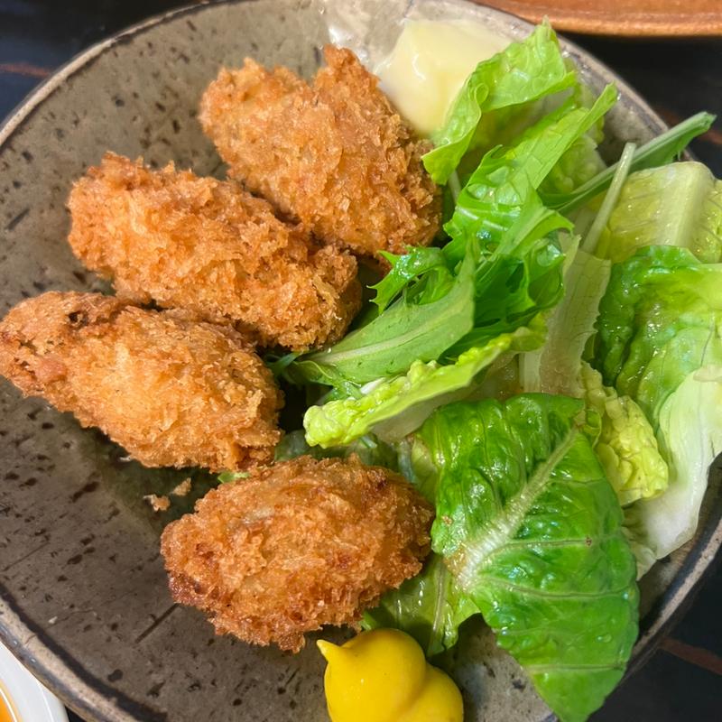 カキフライ(じもん)