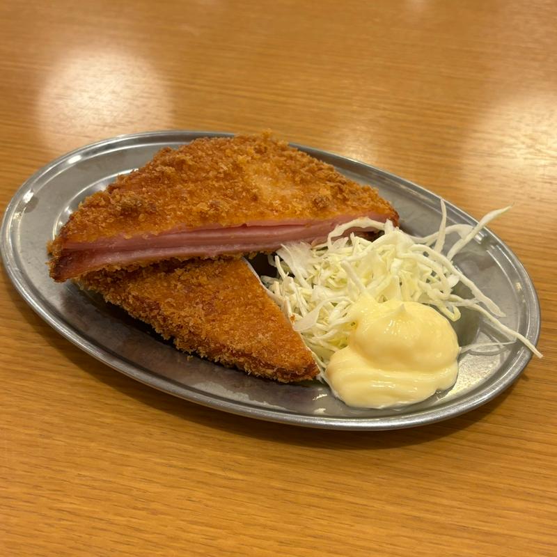 厚切りハムカツ(火の音水の音 山王パークタワー店)