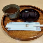 赤福餅 盆(2個入) 番茶セット