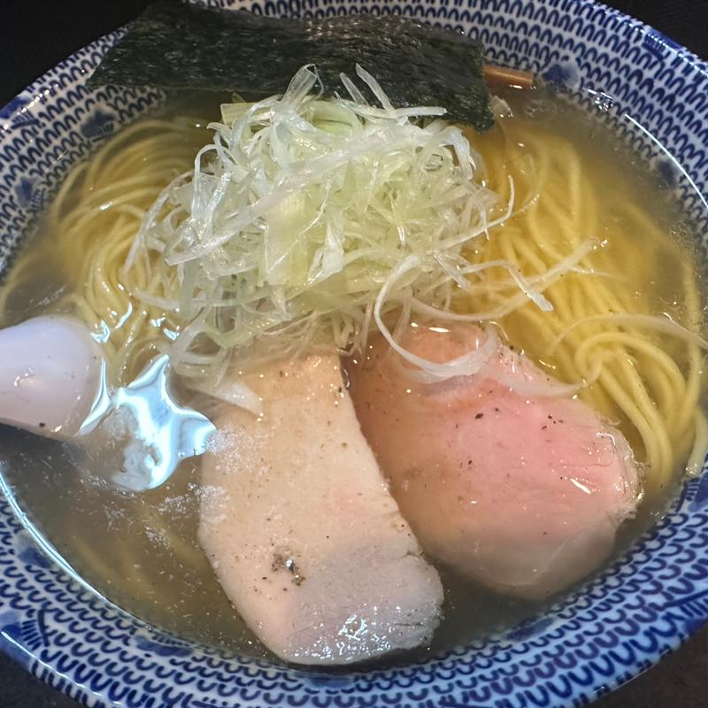 塩らー麺大盛(麺心 國もと)