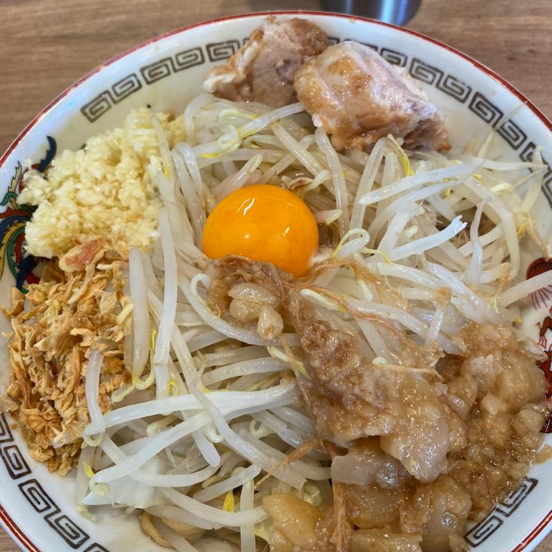 汁なしラーメン(ラーメン豚山 元住吉店)