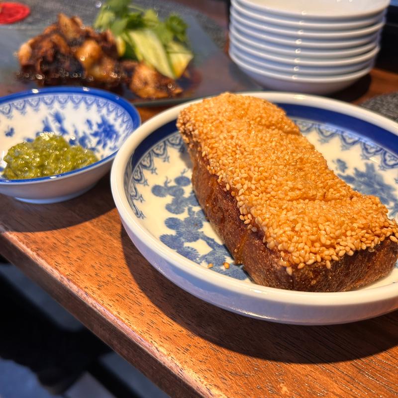 蝦仁吐司(海老トースト)(笑龍)