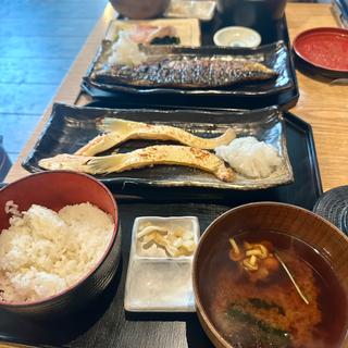 鮭ハラス定食(なかめのてっぺん 渋谷ストリーム)