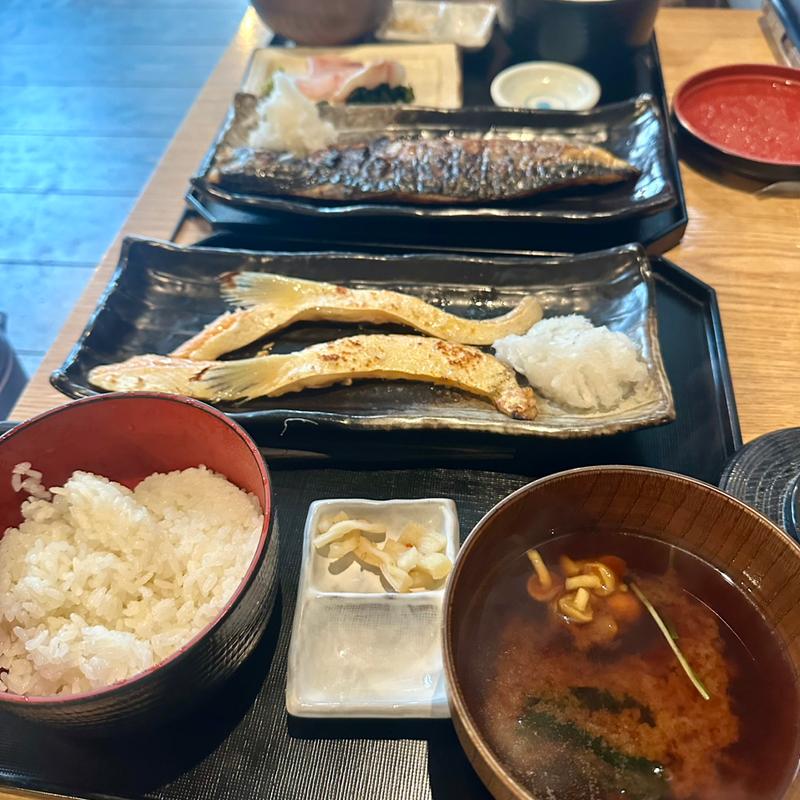 鮭ハラス定食(なかめのてっぺん 渋谷ストリーム)