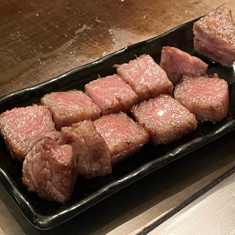 黒毛和牛サーロイン160g(鉄板 じゅうぼん)