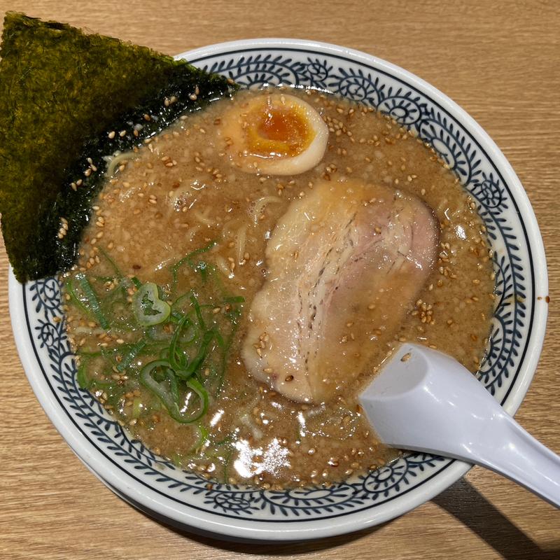 白元味　醤油とんこつ(丸源ラーメン 羽曳野店)