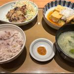 3枚豚ロース西京焼定食(やよい軒 日野店)