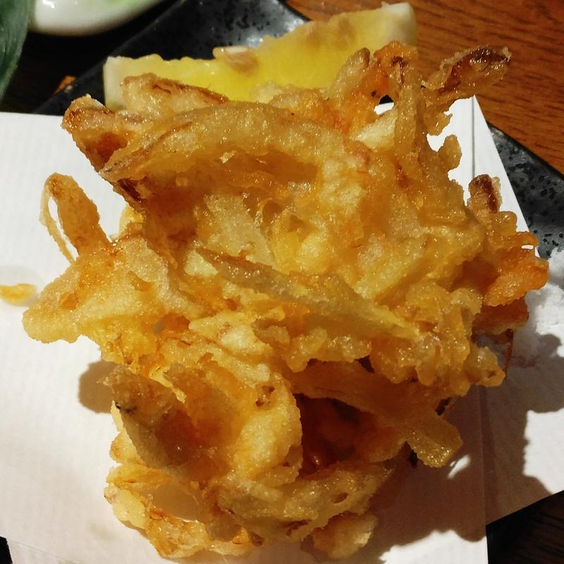 桜えびのかき揚げ(奥州ろばた センダイエキ天海 )