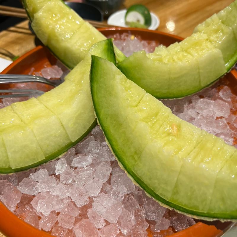 マスクメロン(うなぎ処 おおいた川)