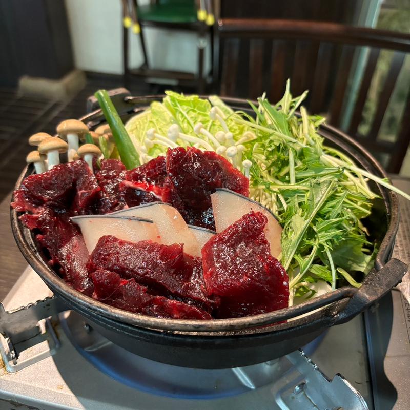 鯨のすき焼き(二十四万石 )