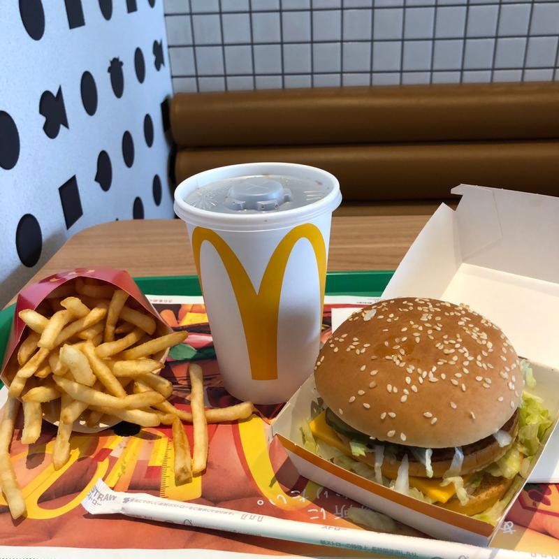 ビックマックセット(マクドナルド 新青梅武蔵村山店)