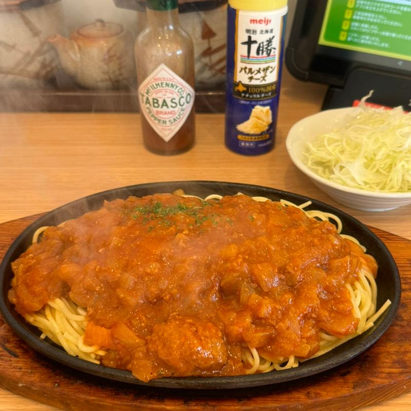 ロースカツスパ(とんかつのみしな)