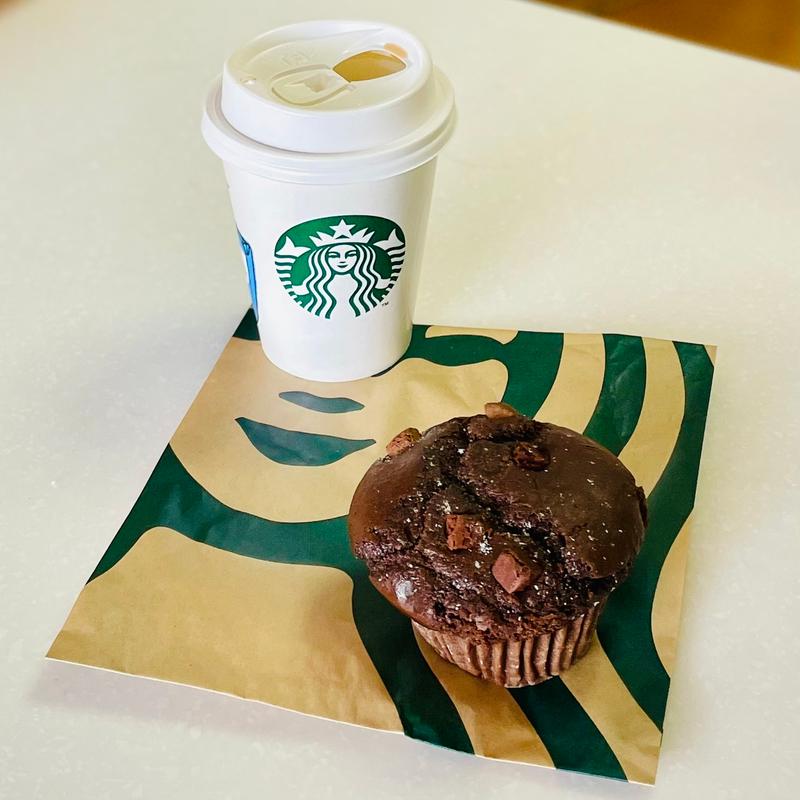 チョコレートの米粉マフィン(スターバックス コーヒー エキア プレミエ 和光店)