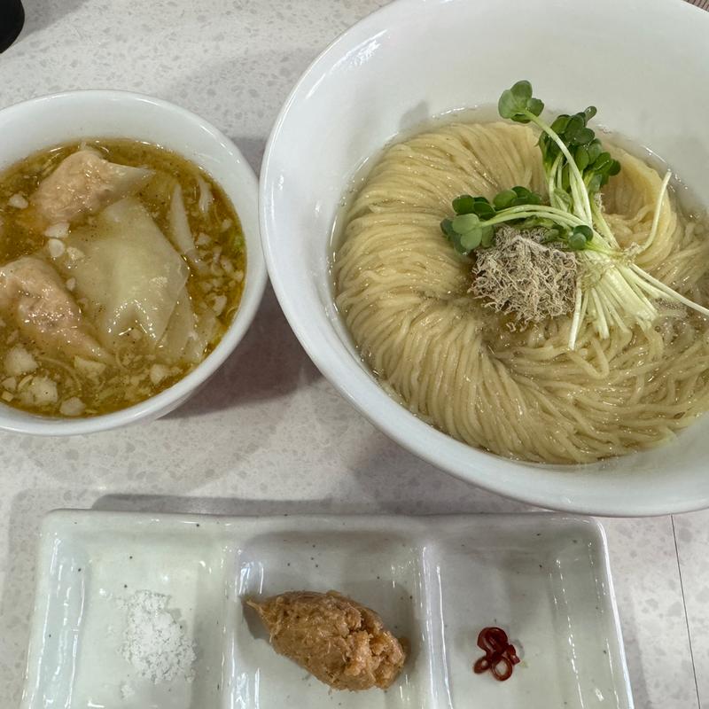 自家製XO醬昆布水塩つけ麺(ラーメン星印 )