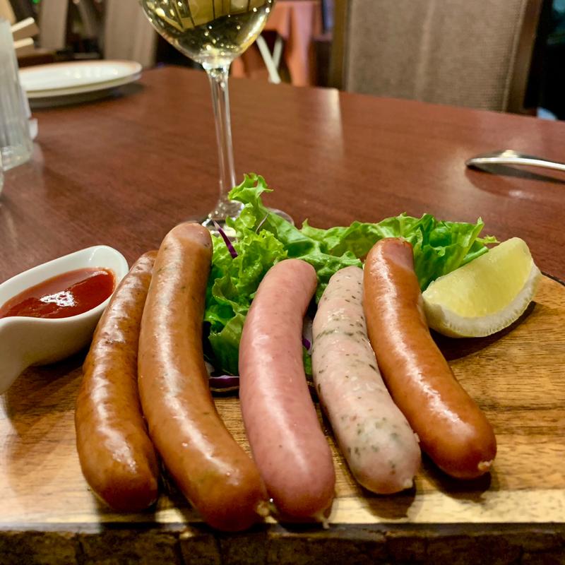 ソーセージ盛り合わせ(カフェ椎の木 （【旧店名】イタリアンレストラン椎の木）)