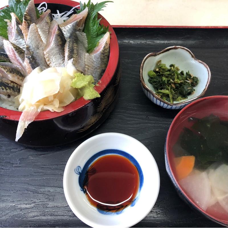 イワシづけ丼(ばんや )