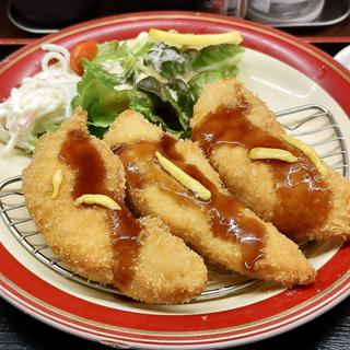 チキンカツ定食(ゴリ食堂)
