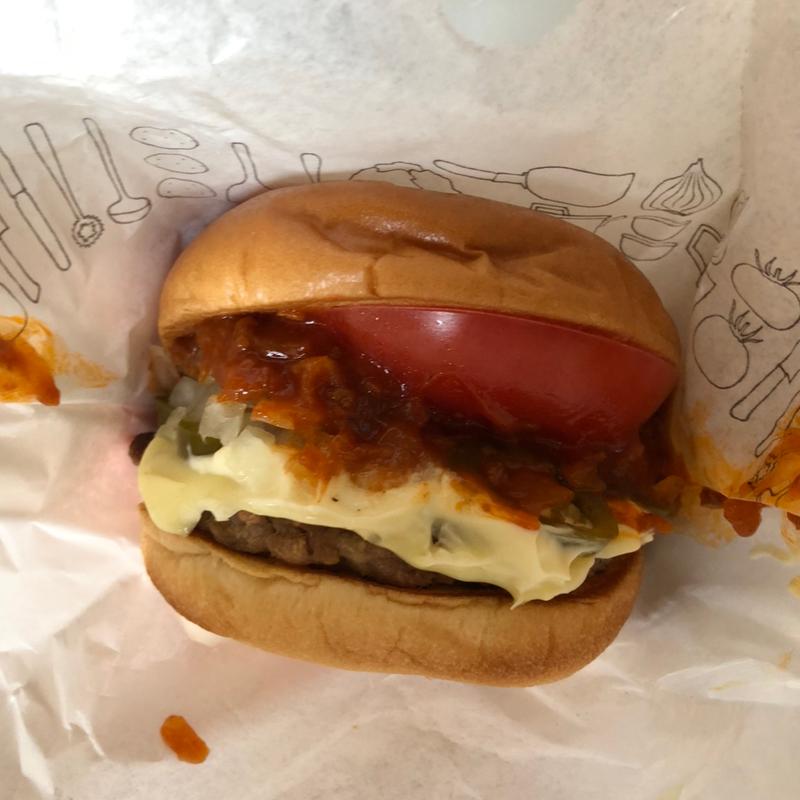 スパイシーモスチーズバーガー(モスバーガー 足利南店)