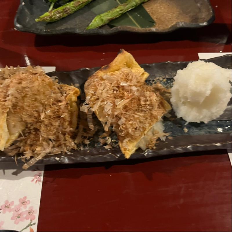 油揚げ焼き(地雷也 （じらいや）)