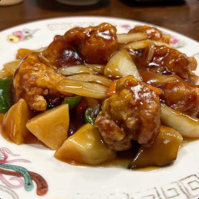酢豚(中華料理 江華)