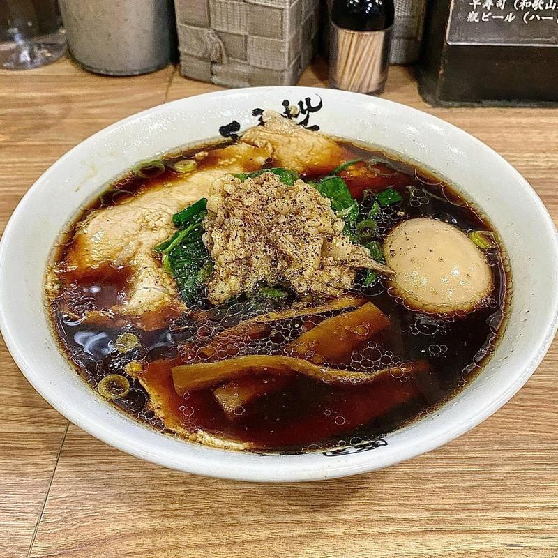 中華そば 並 ニンニク背脂(麺屋 丈六)