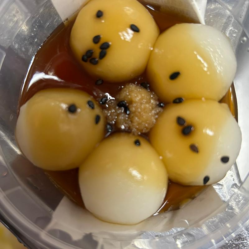 食物繊維が摂れるみたらし団子(ローソン 札幌オーロラタウン店)