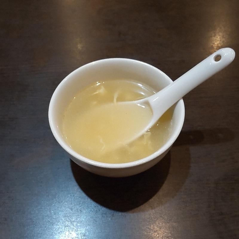 チャーハンスープ(中国小皿酒家 楽山 （チュウゴクコザラシュカラクザン）)