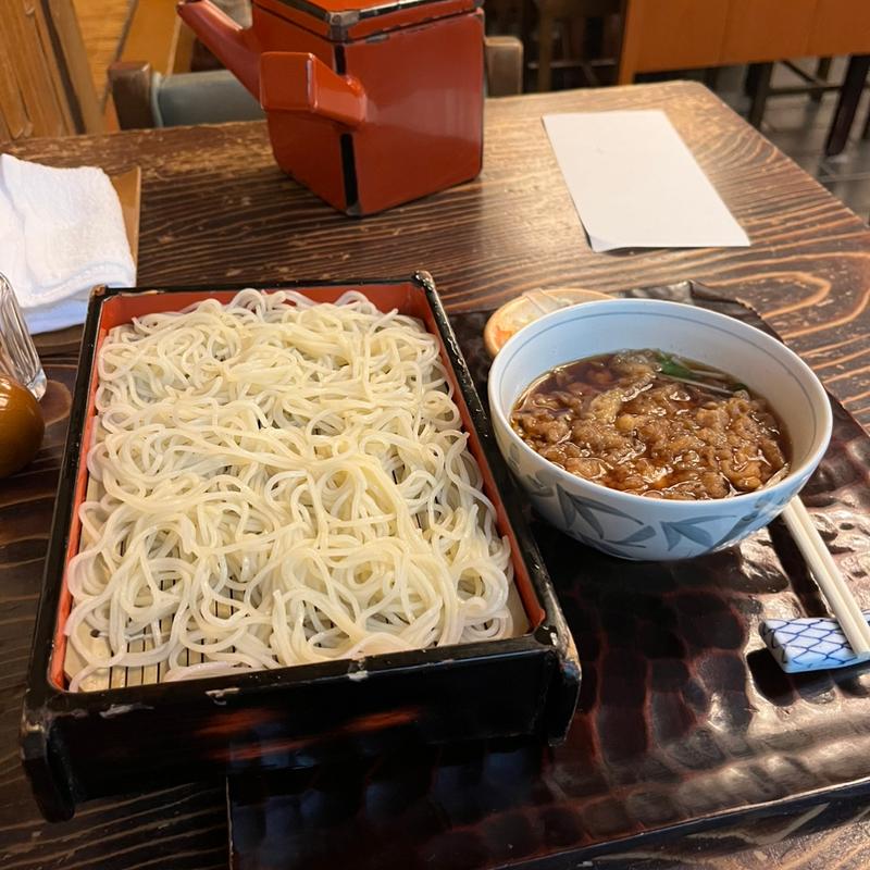 天ざる（さらしな粉使用）(室町 砂場)