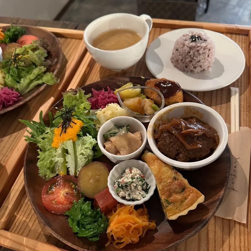 よくばりプレート(江湖庵(はんこ屋＋カフェ＋gallery))