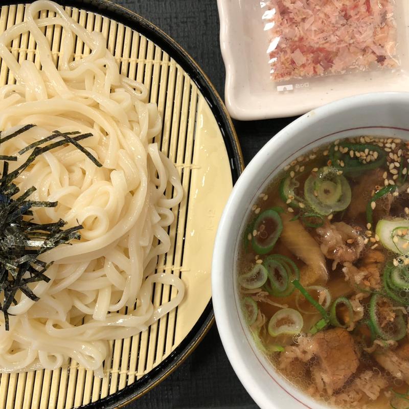 牛肉たっぷりつけうどん(なか卯 神谷町店 )